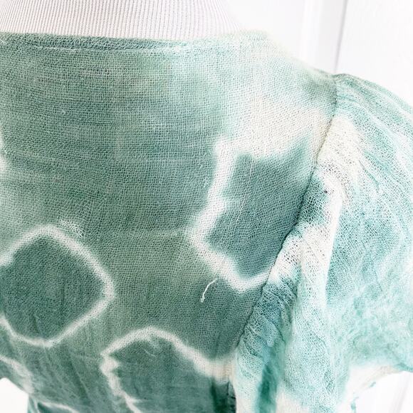 Jen's Pirate Booty Tie Dye Grenada Crop Top - Picture 5 of 8